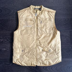 Vintage Rocawear Puffer Vest Sleeveless Full Zip Pockets Logo Men's Small